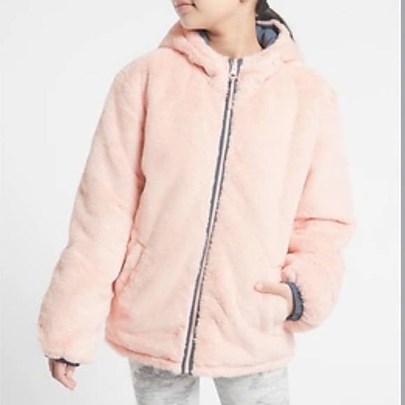 Athleta Girl Say It Ain’t Snow Reversible Jacket - XXL 16 - Picture 2 of 14